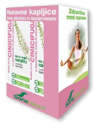 CIMICIFUGA XXI kompleks kapljice Soria Natural za menopavzo