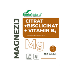 Magnezij bisglicinat in citrat tablete