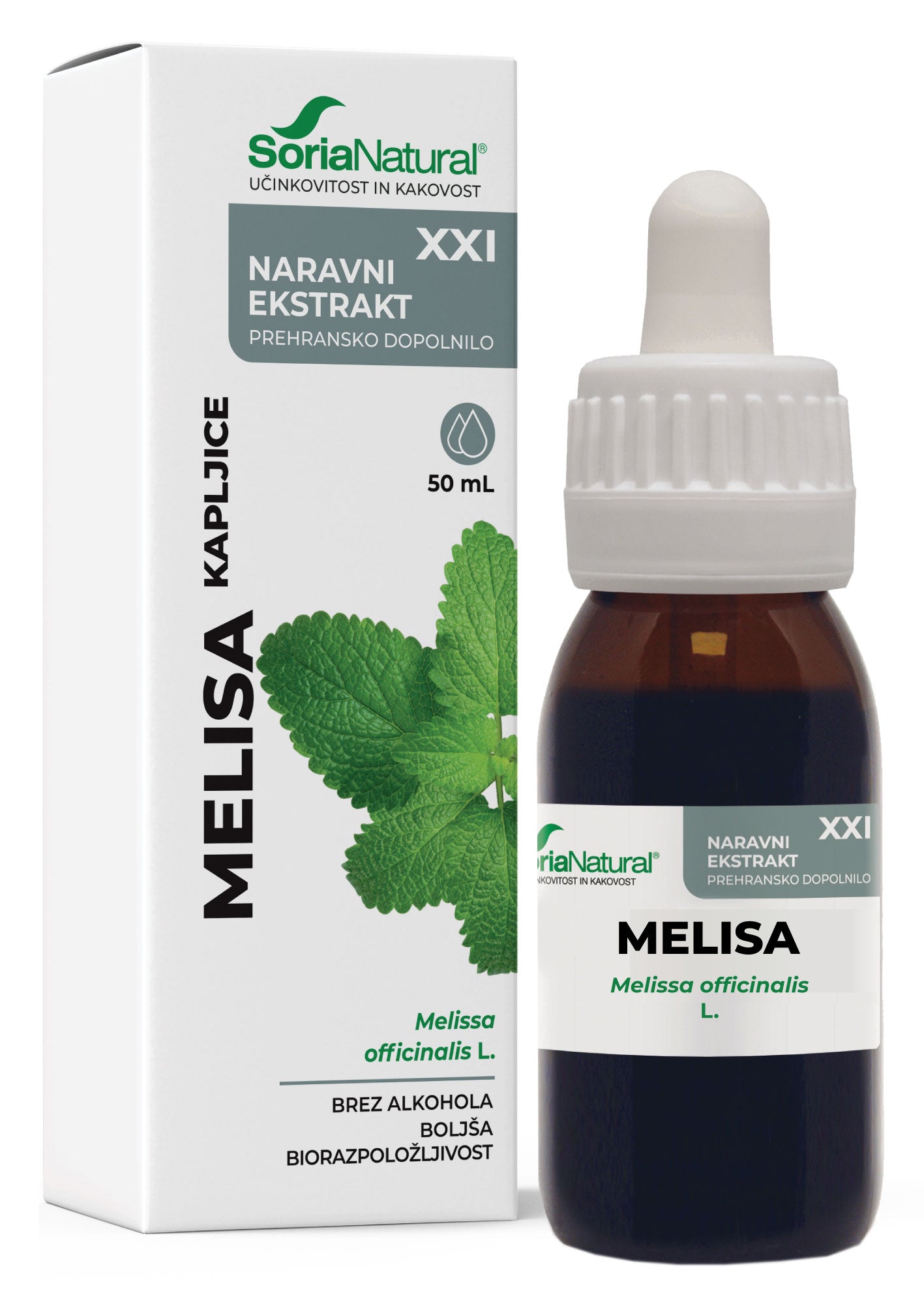 Melisa XXI kapljice Soria Natural